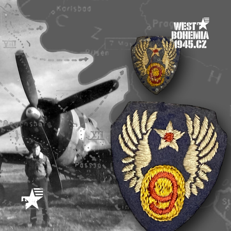 Originální nášivka US 9. letecká armáda